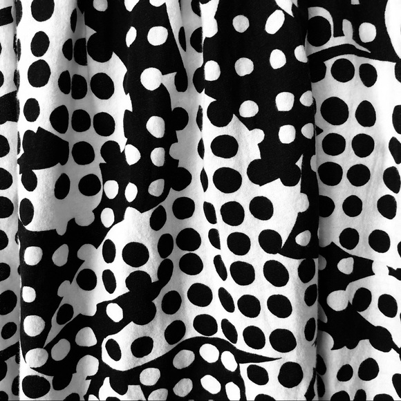 J. Crew black & white polka dot halter top size S - Picture 3 of 5